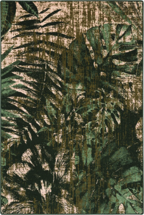 JUNGLE ciemny zielony