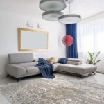 NATURAL HUVIEL szary grey aranz