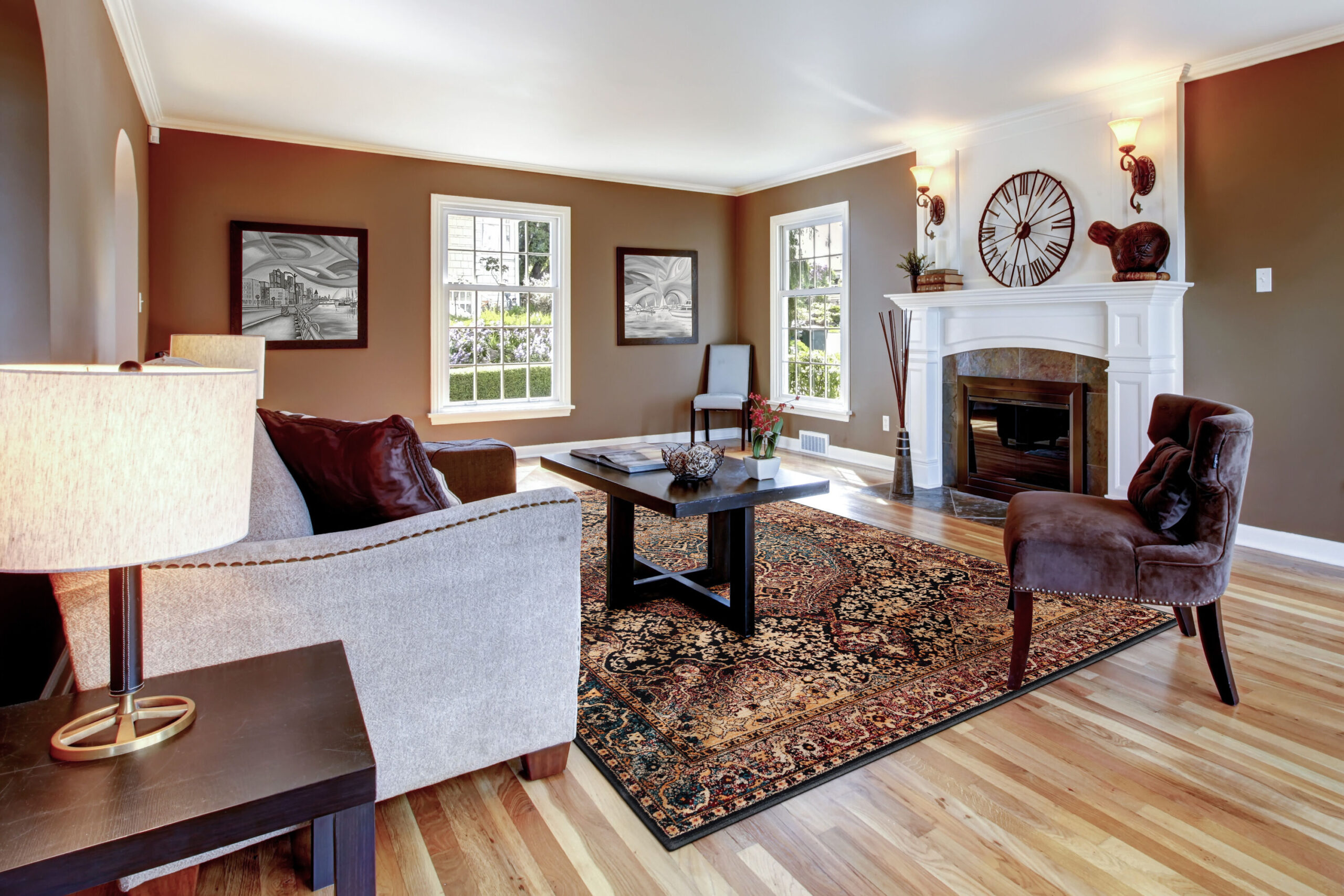 ISFAHAN MAIDAS granat navy blue int large