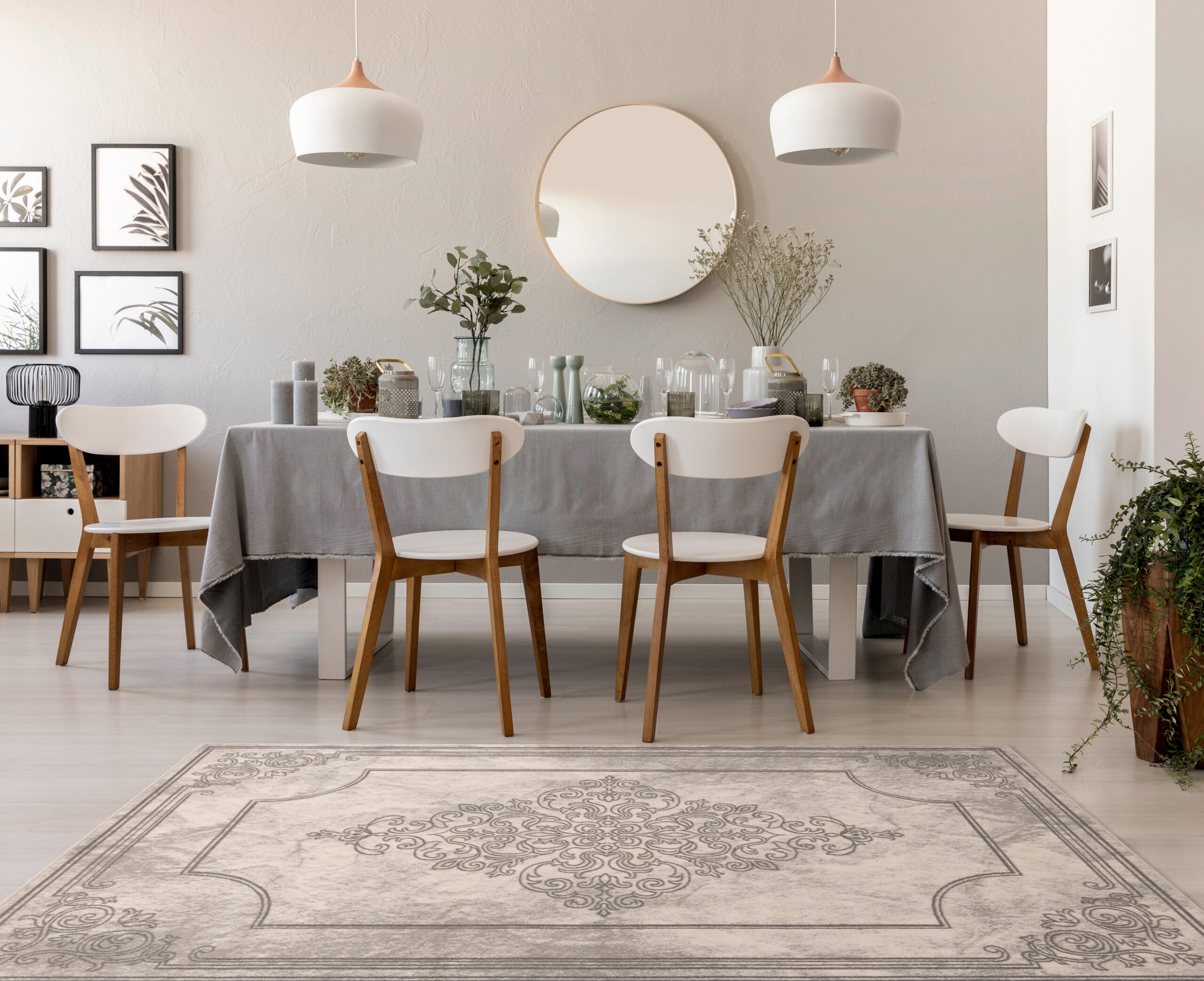 ISFAHAN M ASTAN popielaty grey I scaled