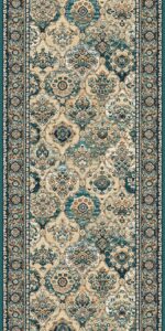 Chodnik dywanowy Isfahan Forenza Szmaragd