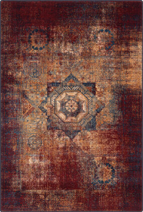 ISFAHAN BASZRA bordo dark red 160x240 P 2 scaled