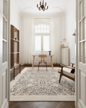 Dywany wełniane nowoczesne niebarwione