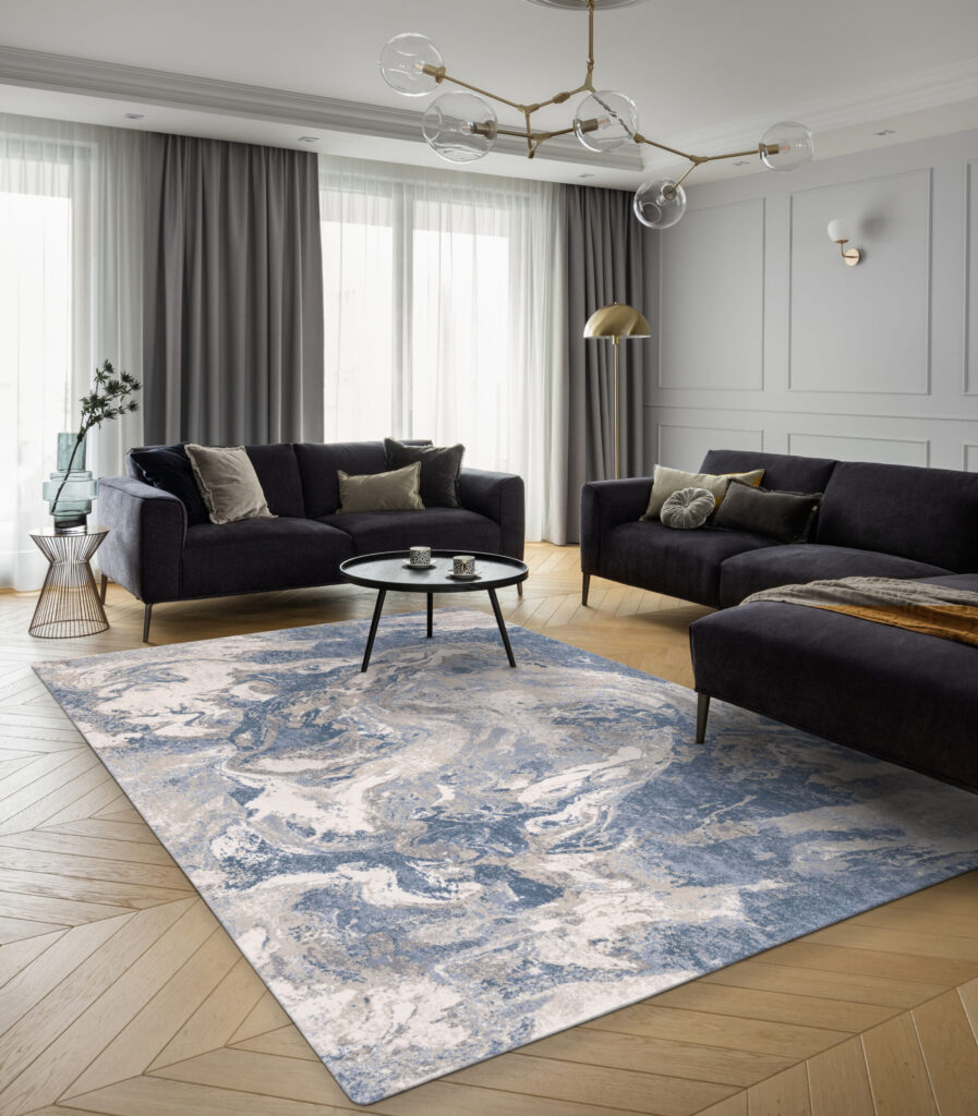 CALISIA BAVI jasny niebieski light blue large