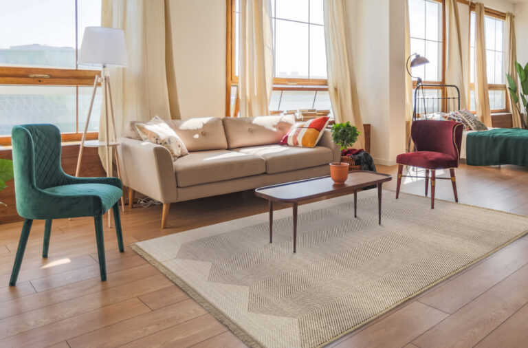 Vintage,Studio,Apartment,Interior,In,Light,Colors,In,Old,Style.