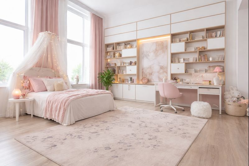 Dywany dla dziewczynki