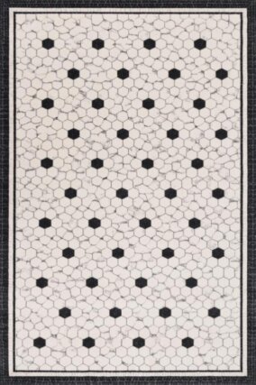 Dywany Wełniane Agnella Agnus Mosaica Biały