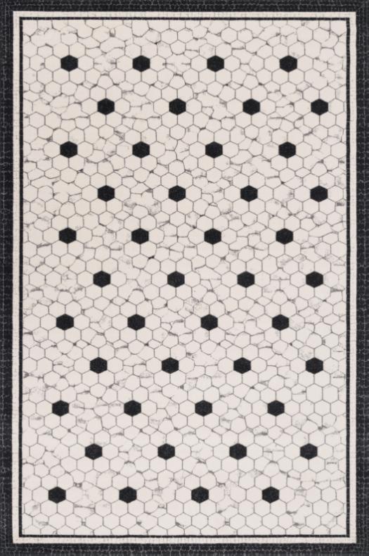 Dywany Wełniane Agnella Agnus Mosaica Biały